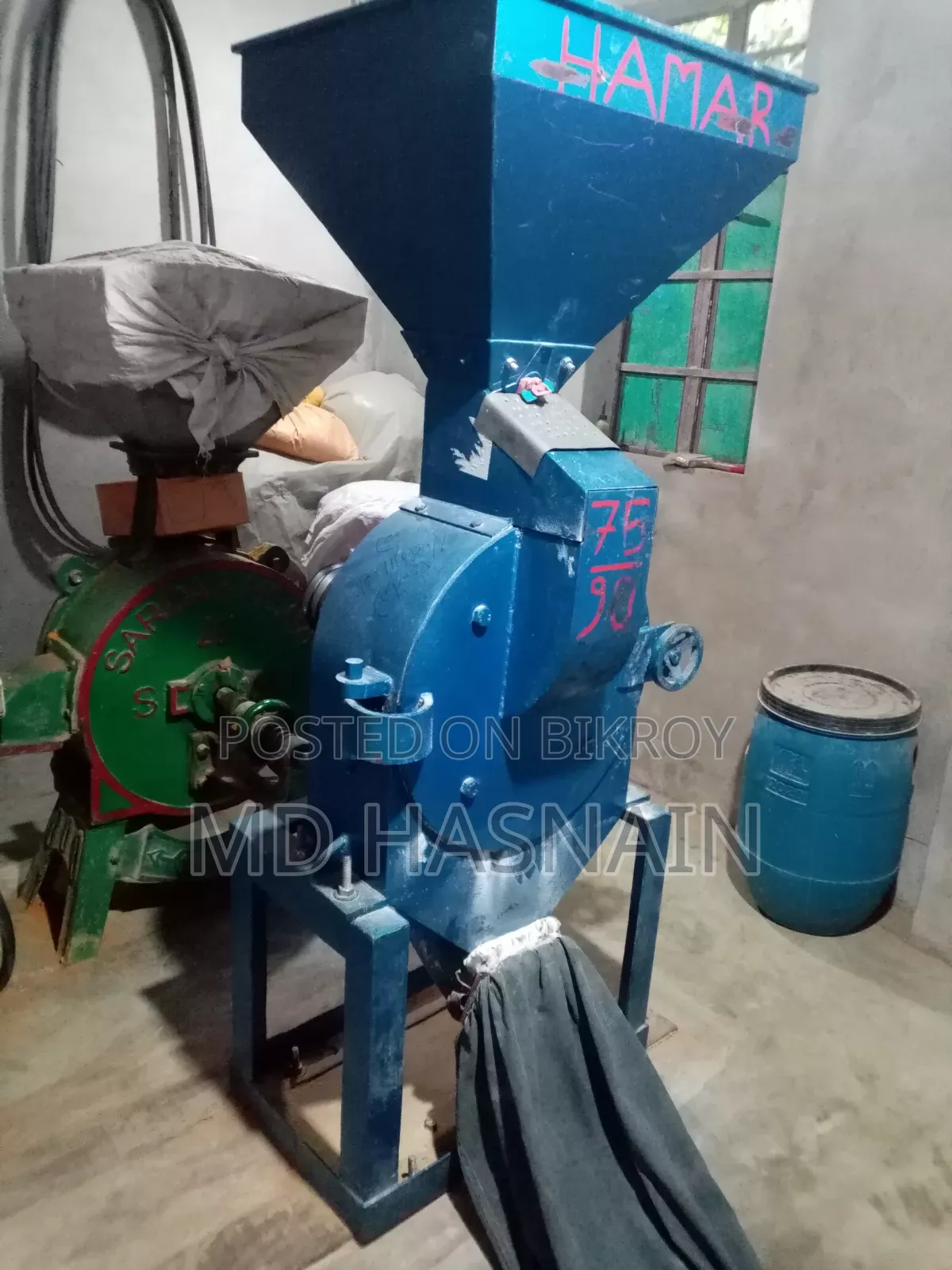 চাল গম গুরা করার হেমার মিশিং