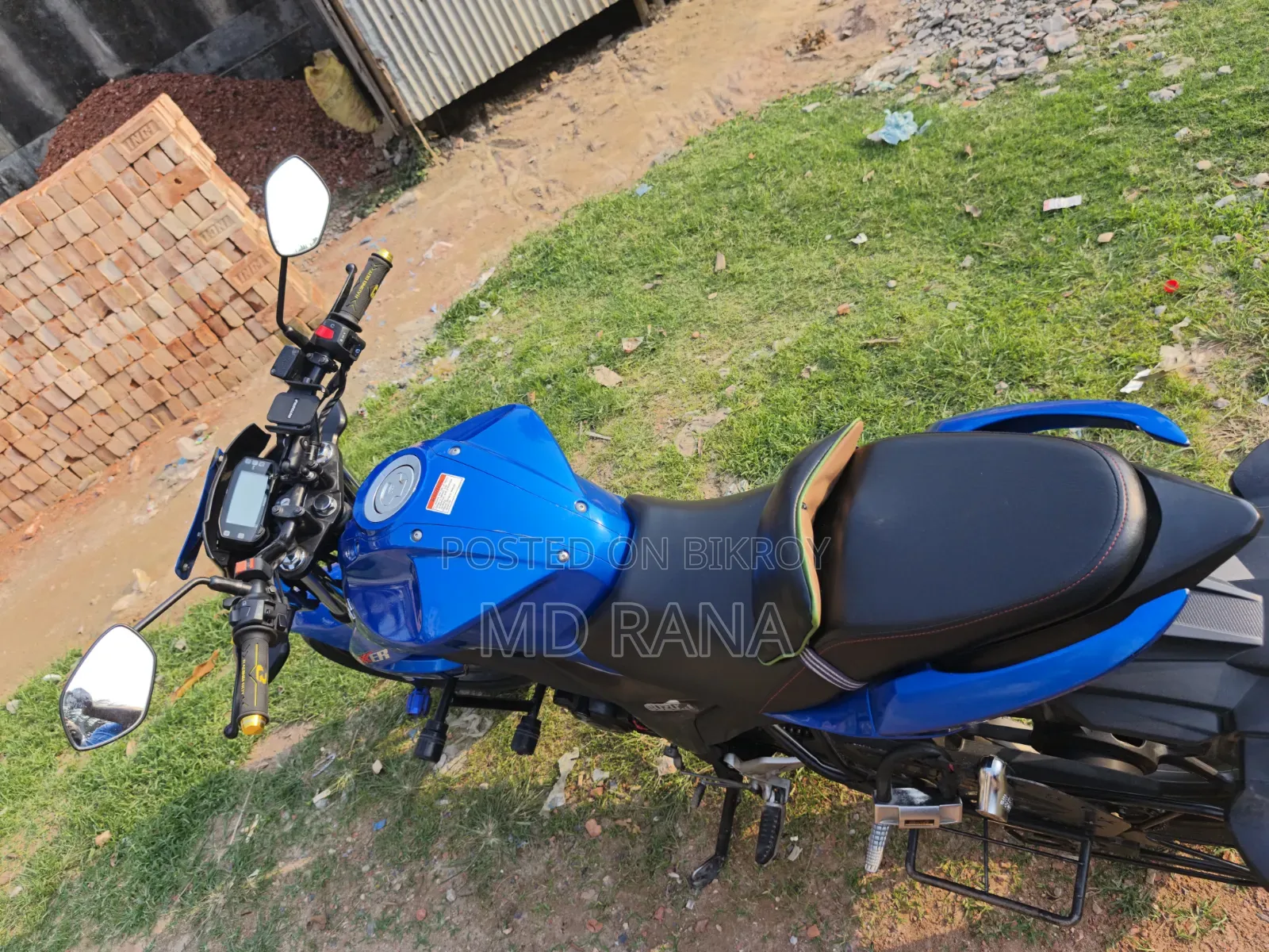 Suzuki Gixxer Monotone 2023 Blue