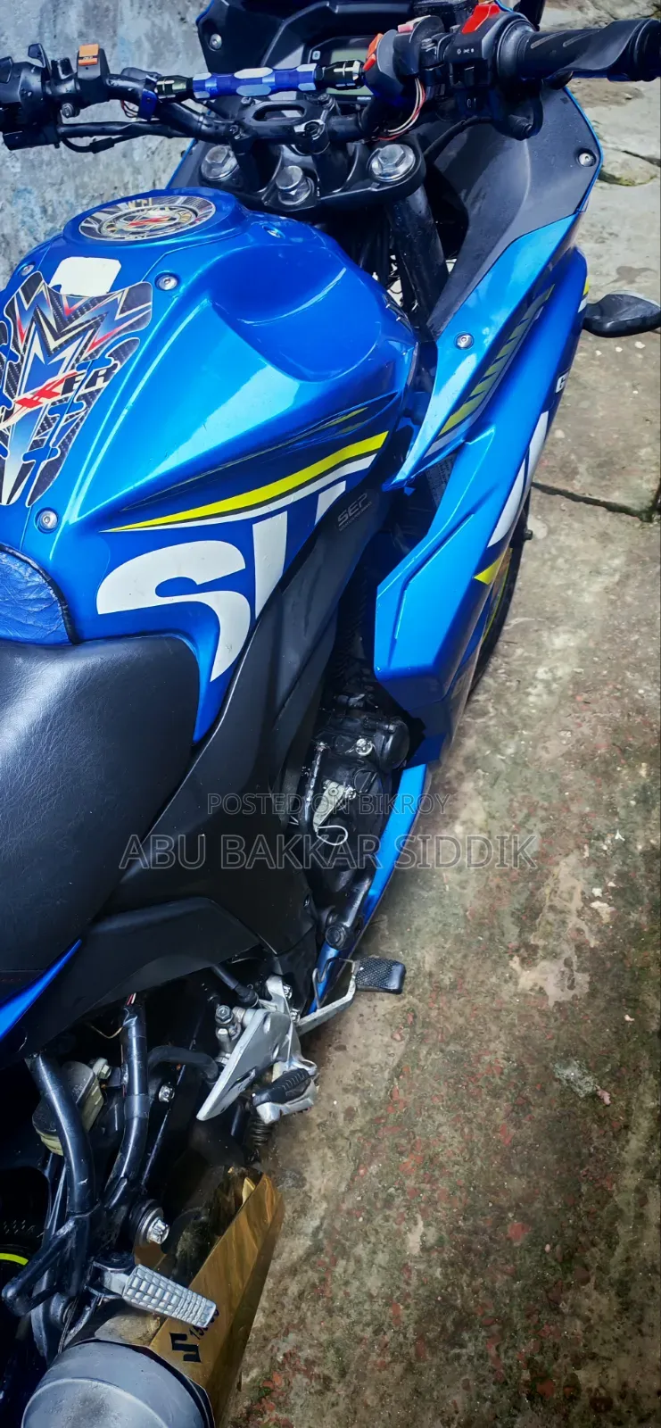 Suzuki Gixxer SF 2017 Blue