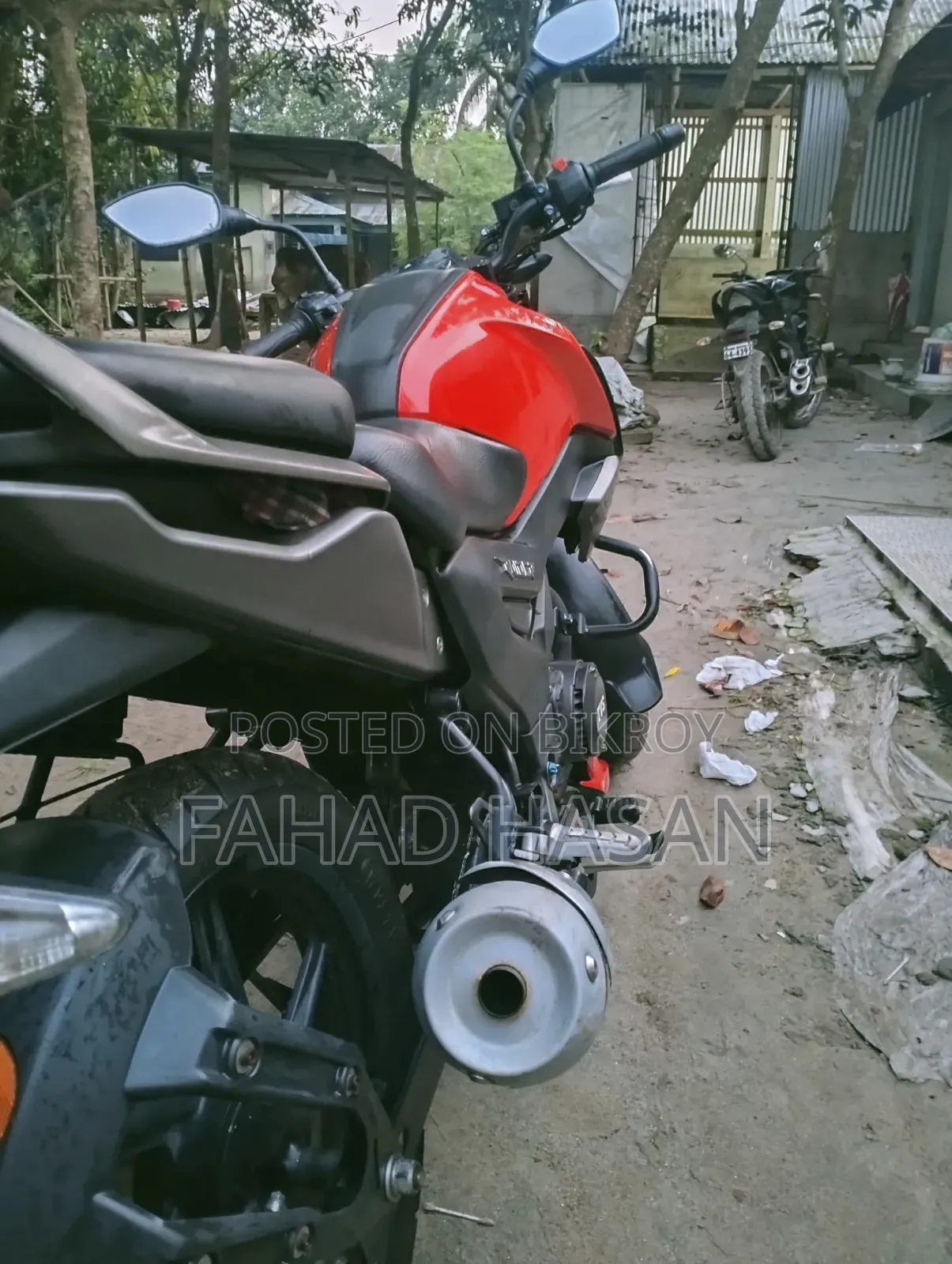 TVS Raider 125 2022 Red