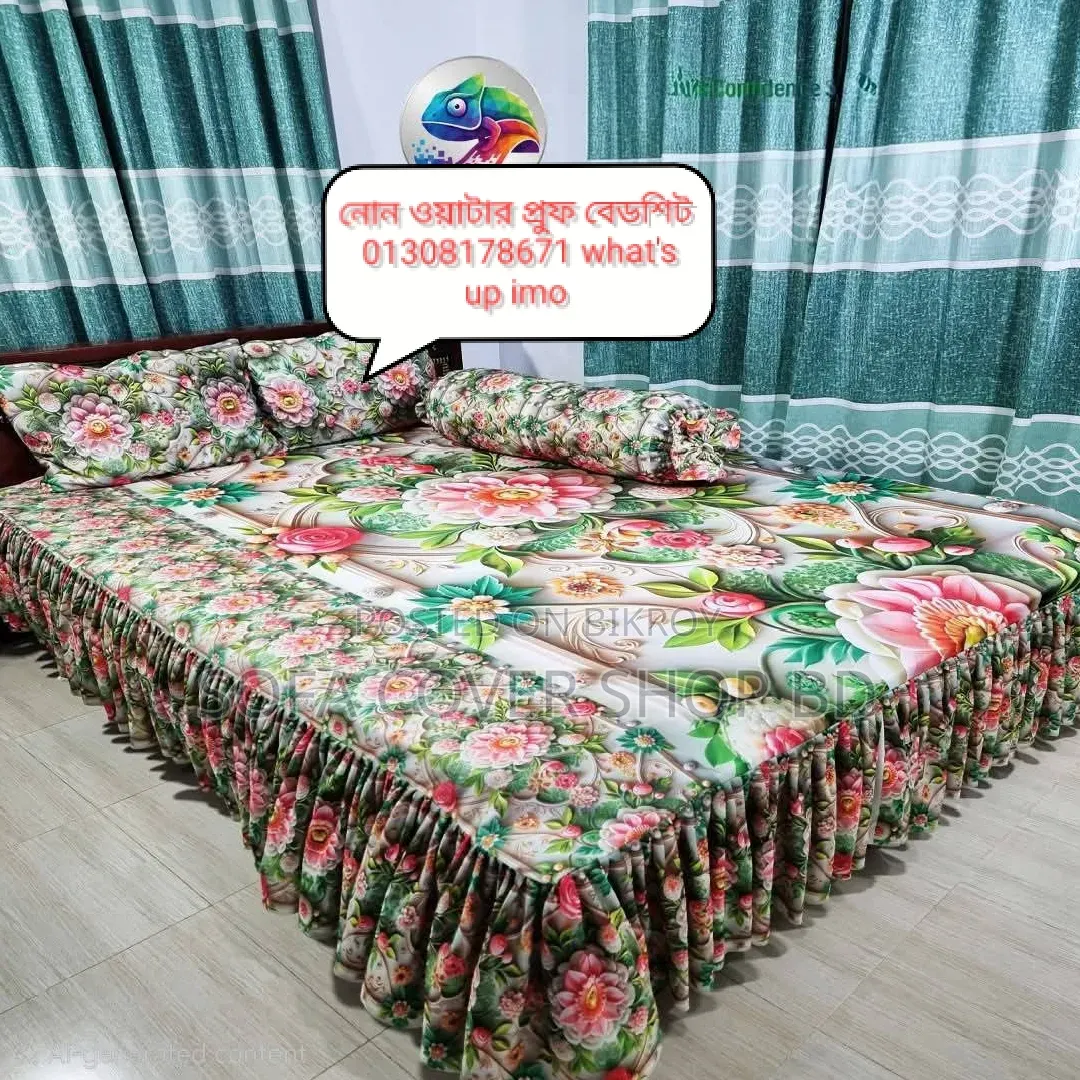 Ruffled Bed Sheet