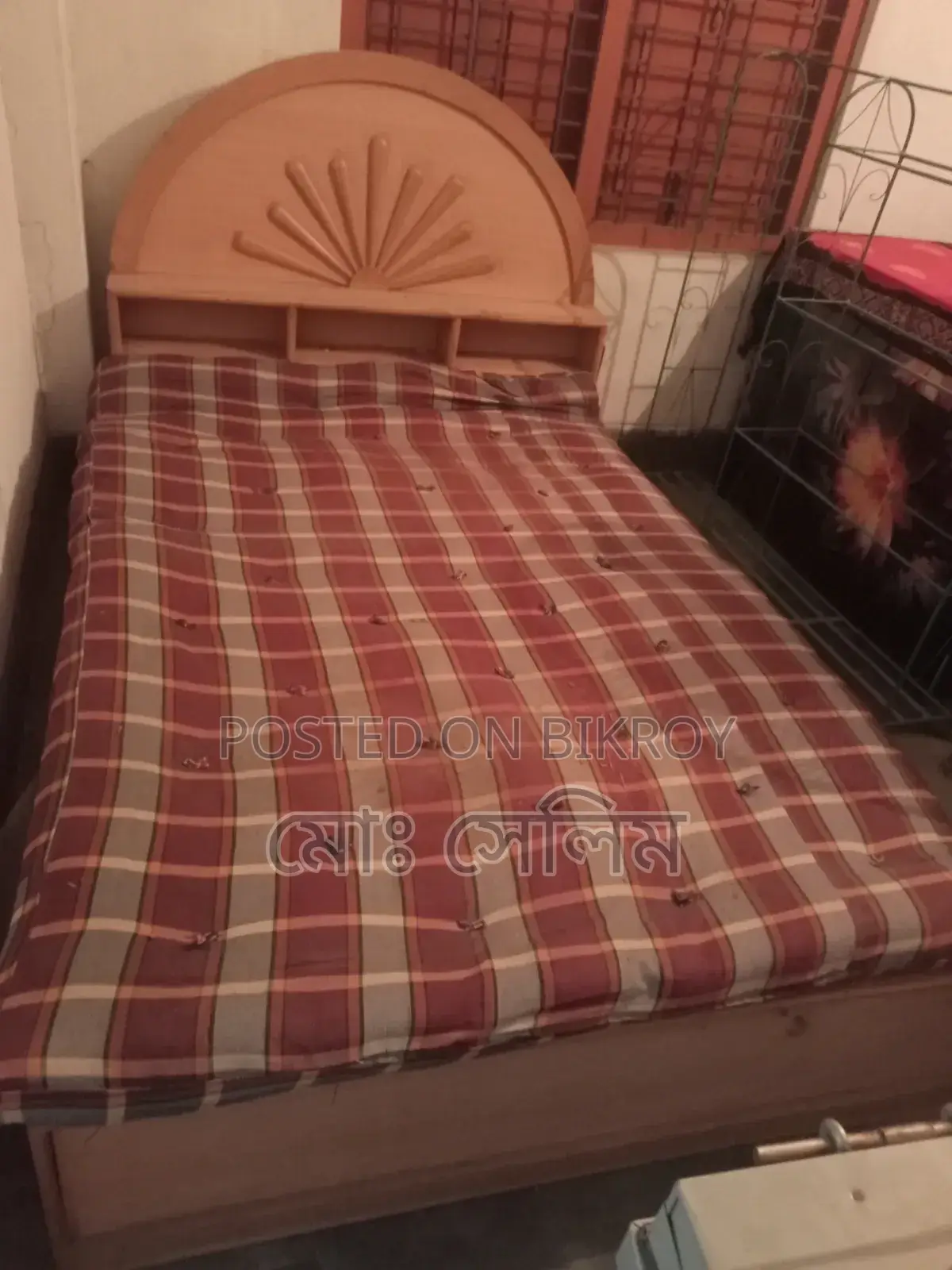 Partex bed and thick mattress