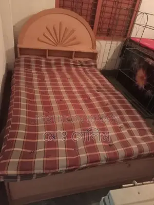 Partex bed and thick mattress