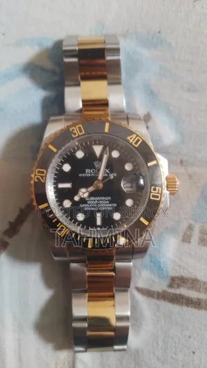 Rolex Submariner Style Premium Replica Watch Two Tone Excellent Condition