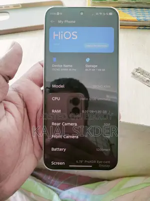 Tecno Spark 40 Pro 128 GB Silver