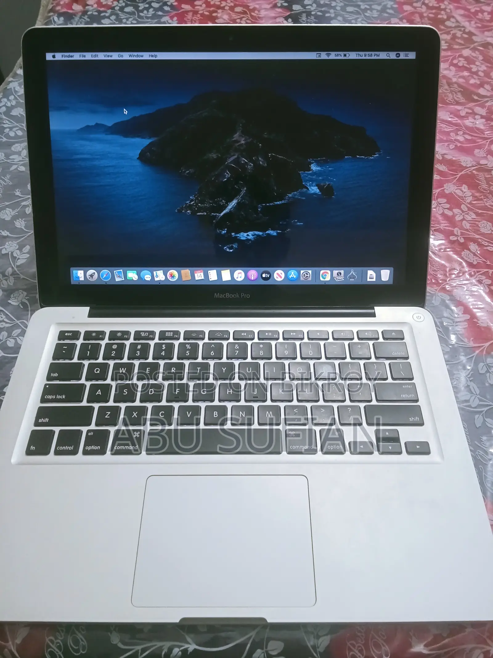Laptop Apple MacBook 2012 8GB Intel Core I5 HDD 128GB
