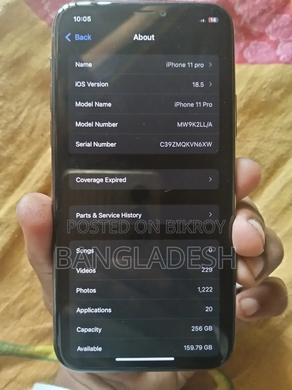 Apple iPhone 11 Pro 256 GB Gray