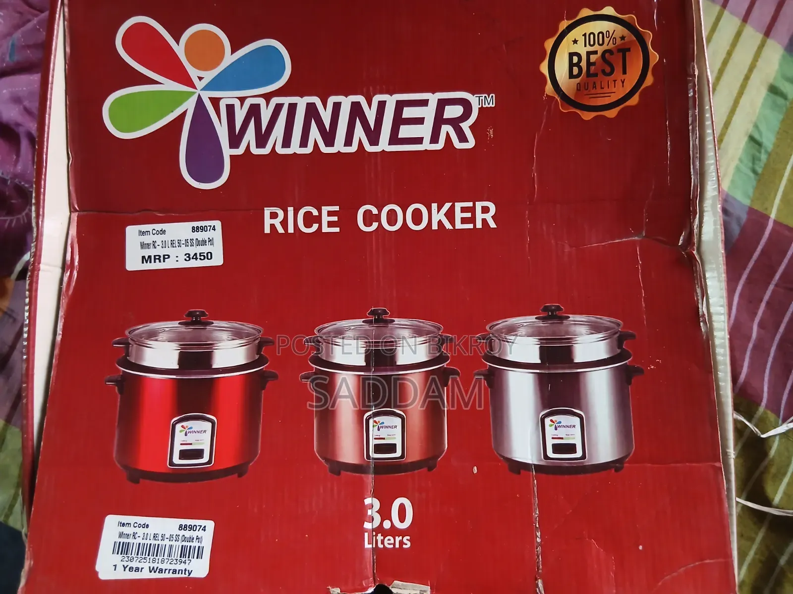 Winner (RFL) 3.0 Liter Rice Cooker