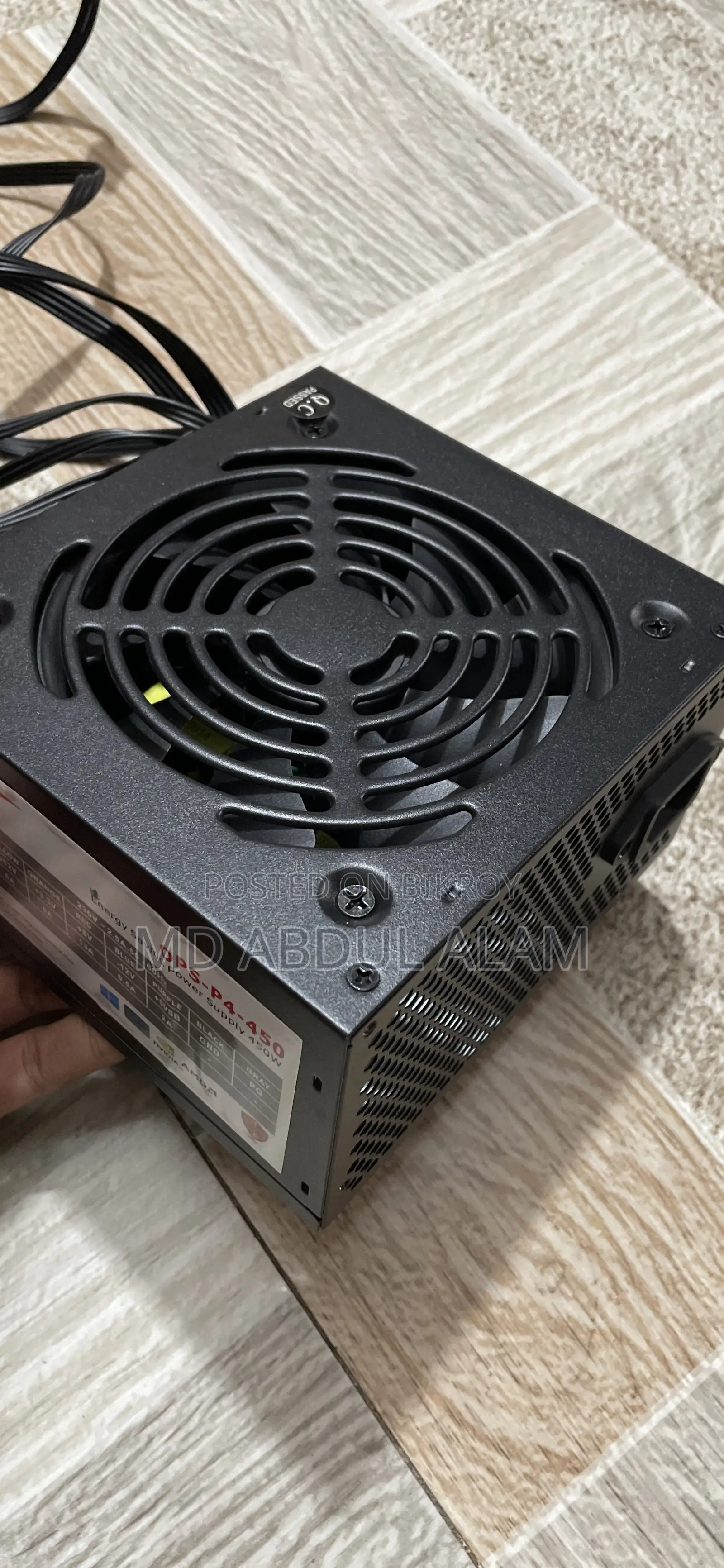 Ovo Power Supply 450w With 1 Year Warranty.