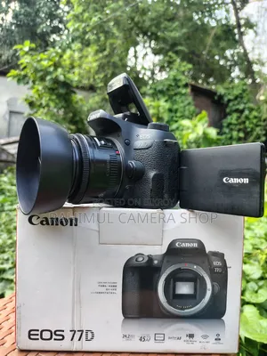 ঈদ অফার Canon 77d Body Canon 50mm Is Prime Lens