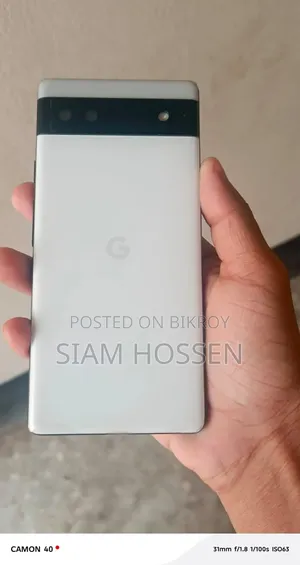 গুগল পিক্সেল ৬এ ১২৮ জিবি হোয়াইট