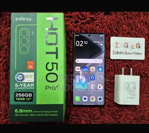 Infinix Hot 50 Pro+ 4G 256 GB Black