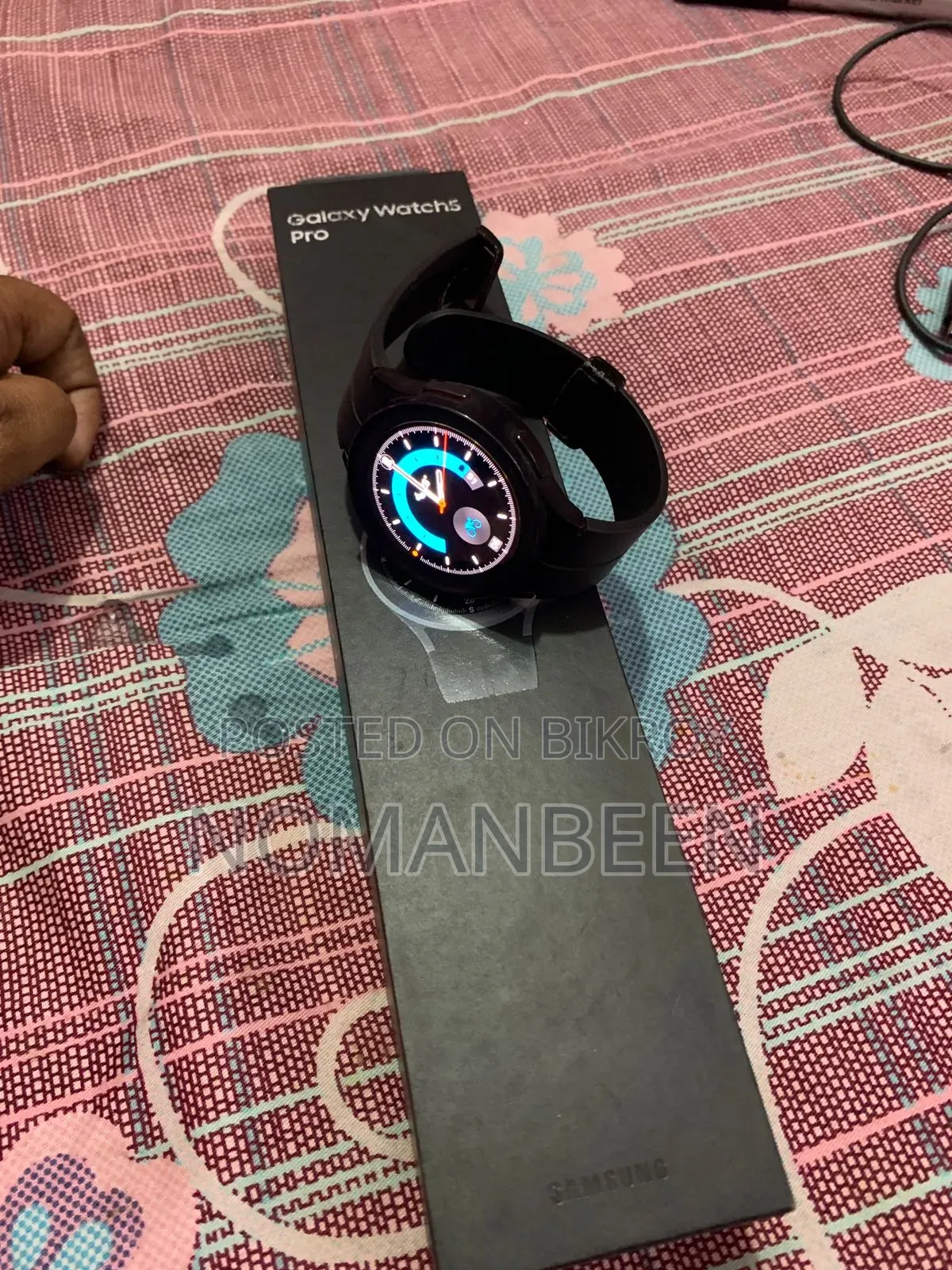 Samsung Galaxy Watch 5pro With Orginal Charger Box
