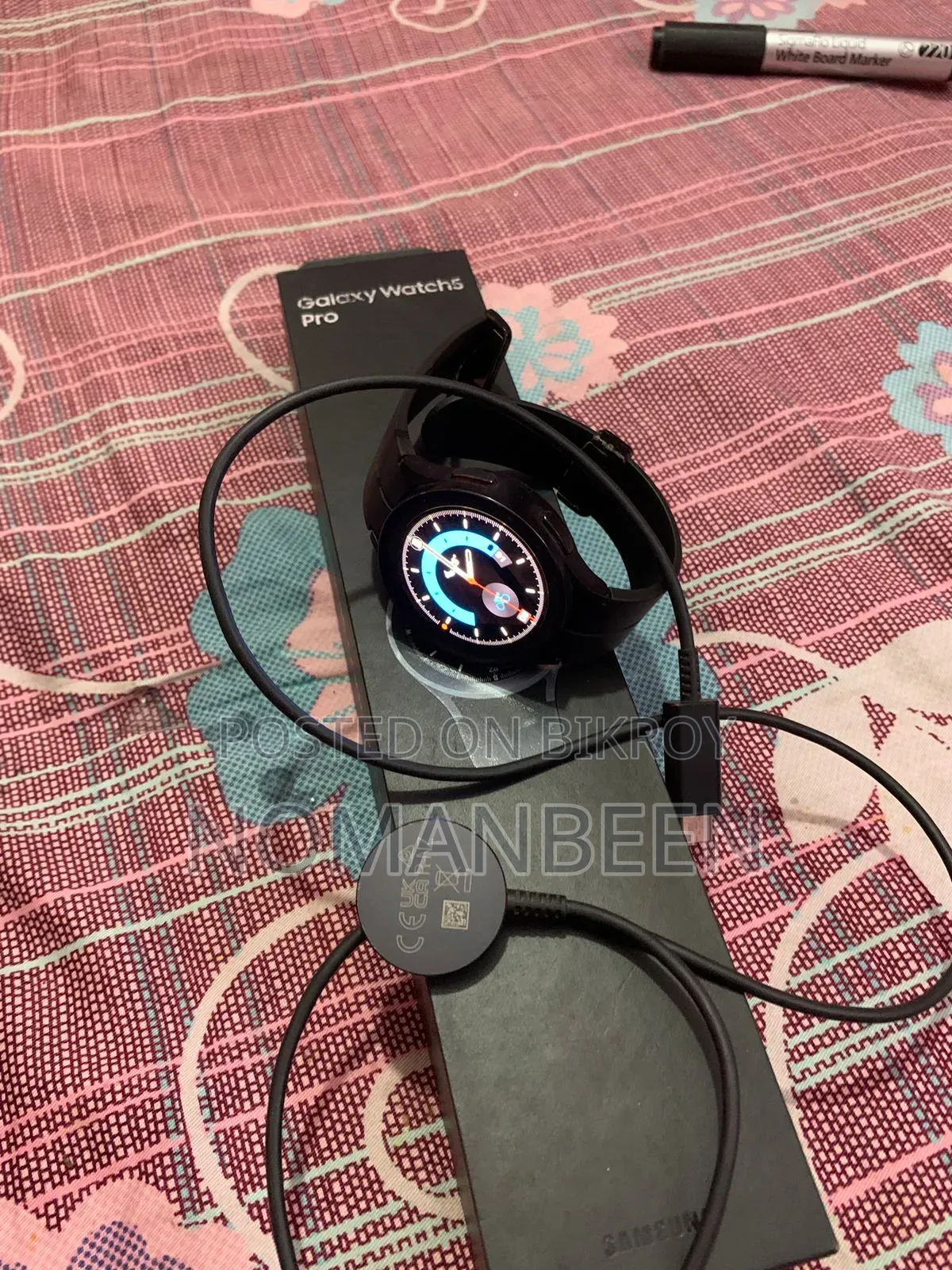 Samsung Galaxy Watch 5pro With Orginal Charger Box