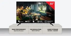 Sony 55" Smart TV with 5-Year Warranty