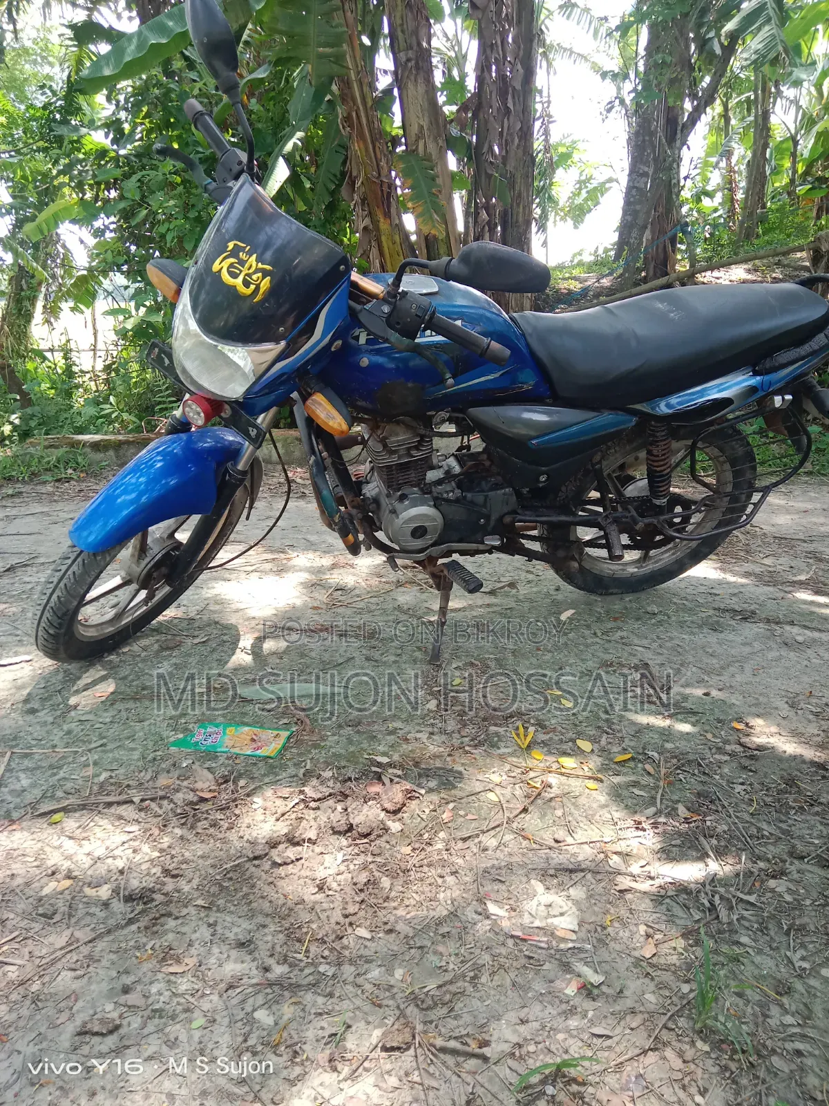 Bajaj Platina 100 2016 Blue