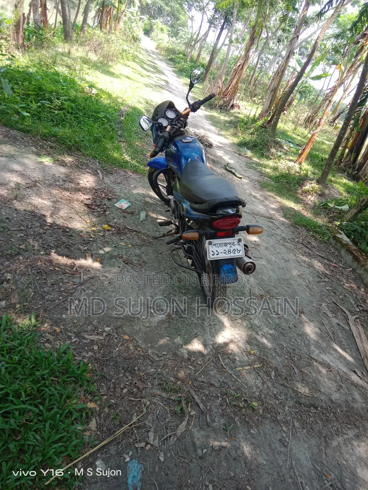 Bajaj Platina 100 2016 Blue