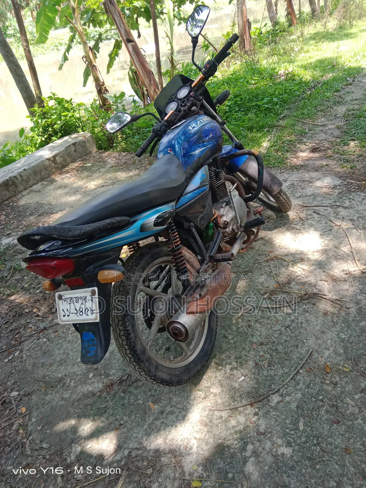Bajaj Platina 100 2016 Blue