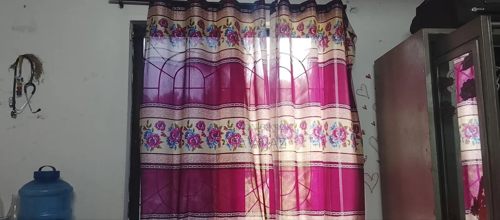 Pink Curtains