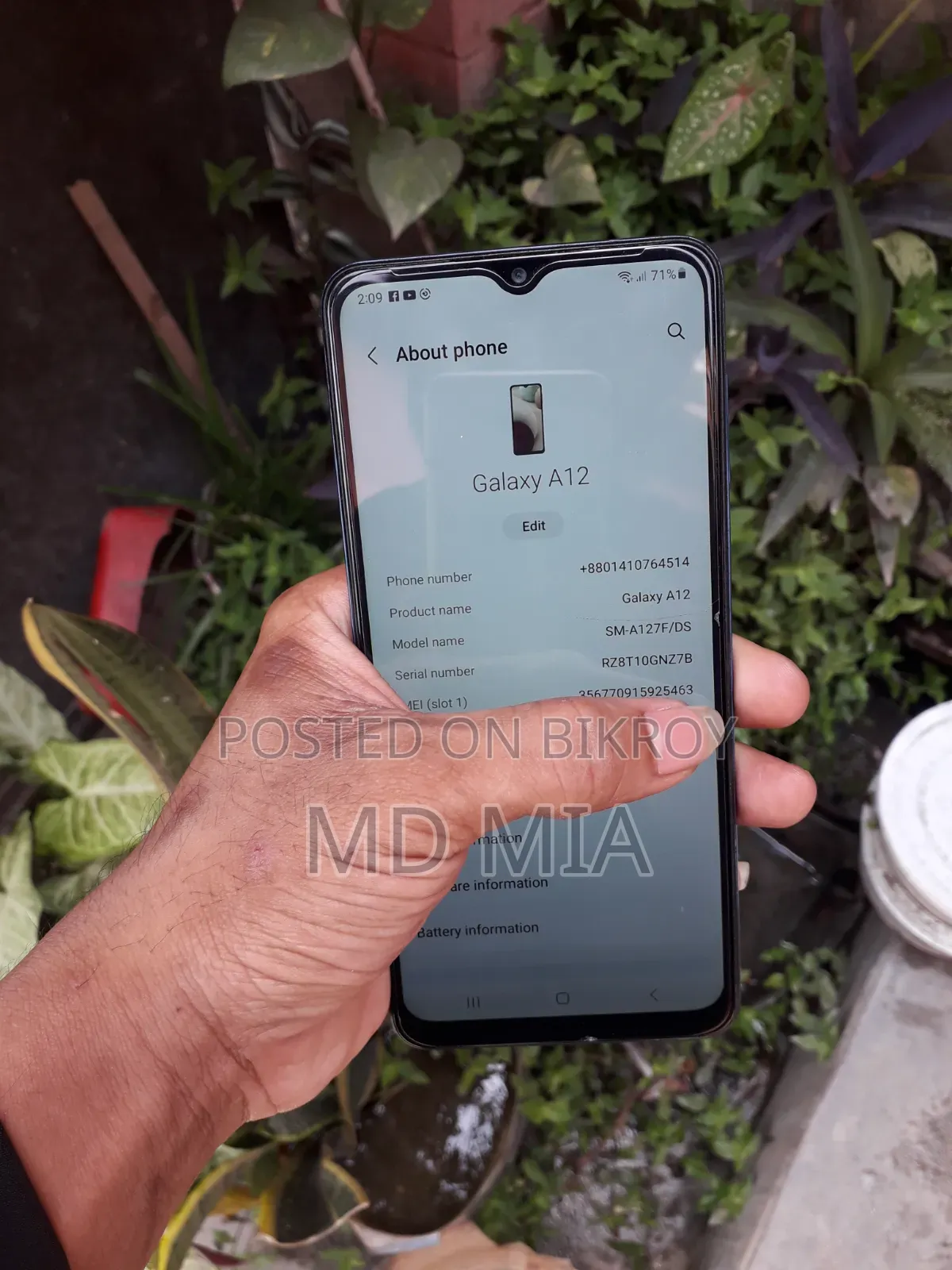 Samsung Galaxy A12 64 GB Blue