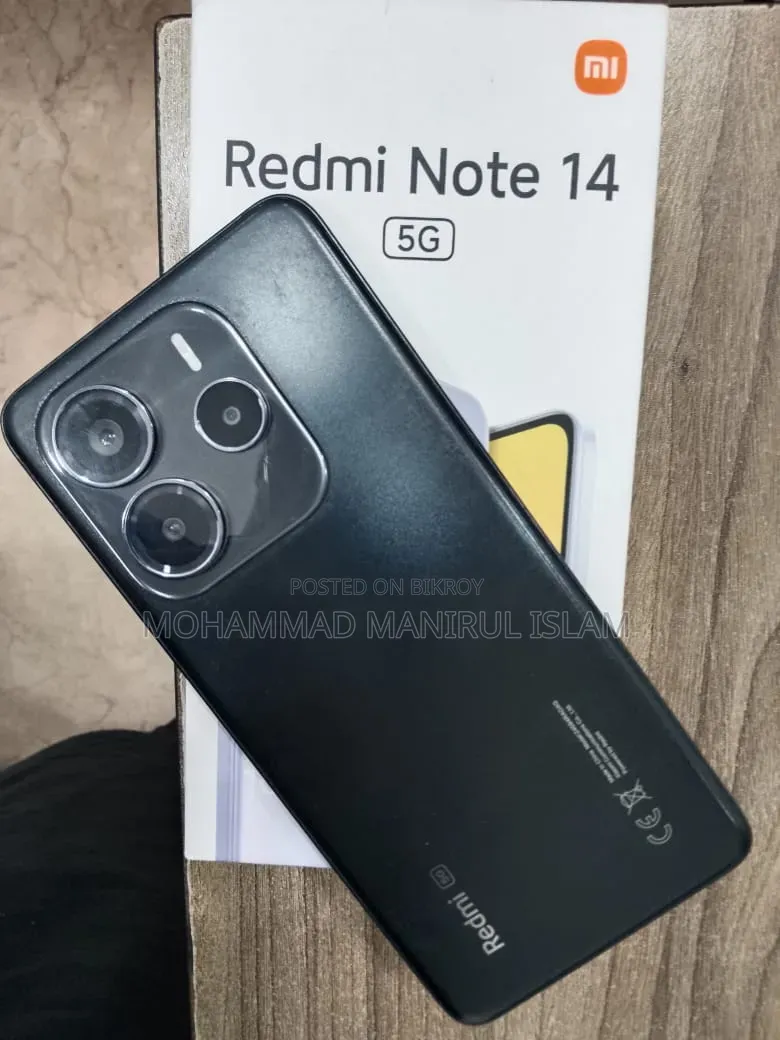 Xiaomi Redmi Note 14 5G 256 GB Black