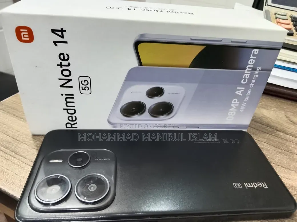 Xiaomi Redmi Note 14 5G 256 GB Black