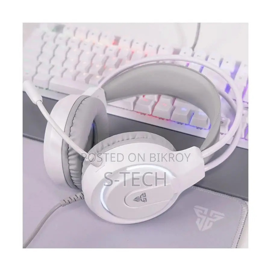 Fantech Hq53 Flash Wired White Gaming Headphone