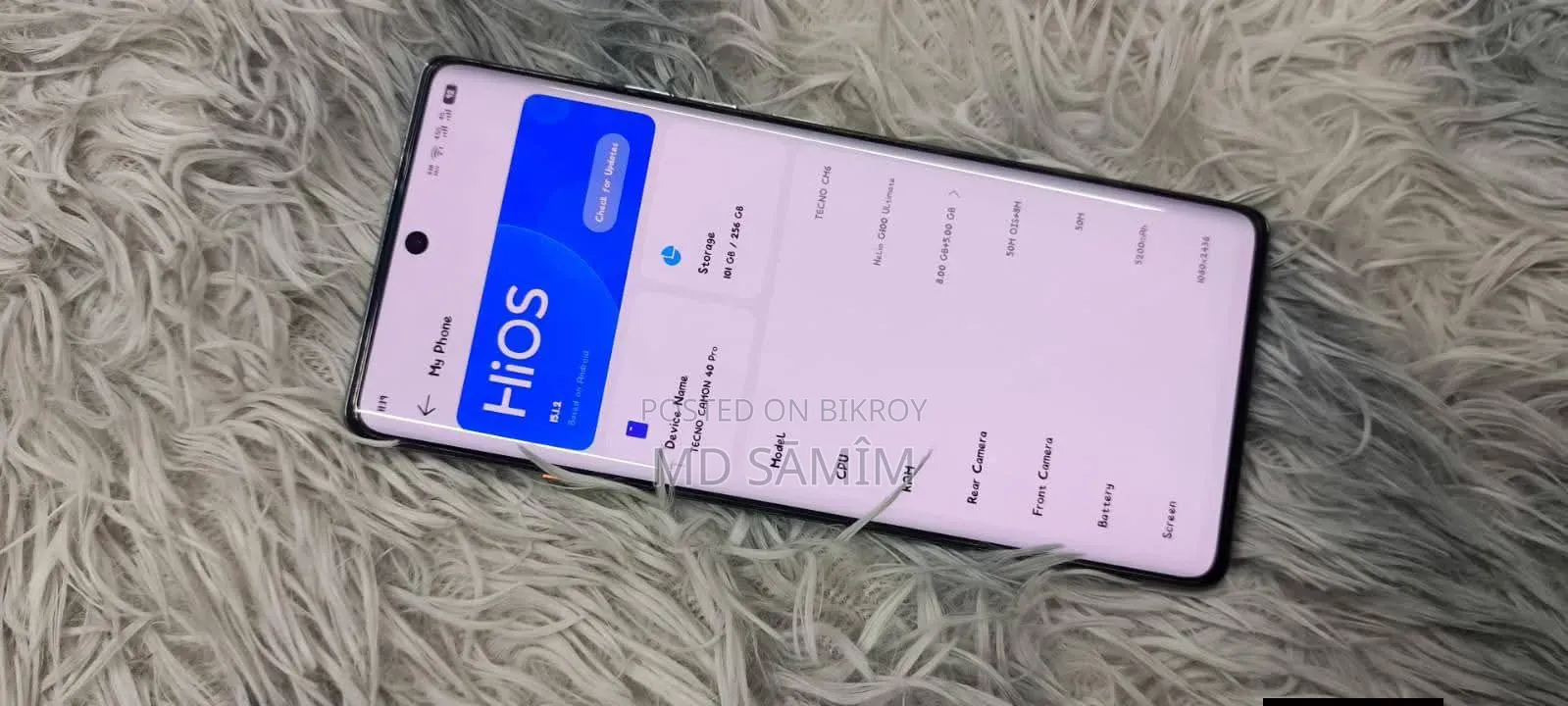 Tecno Camon 40 Pro 5G 256 GB Purple