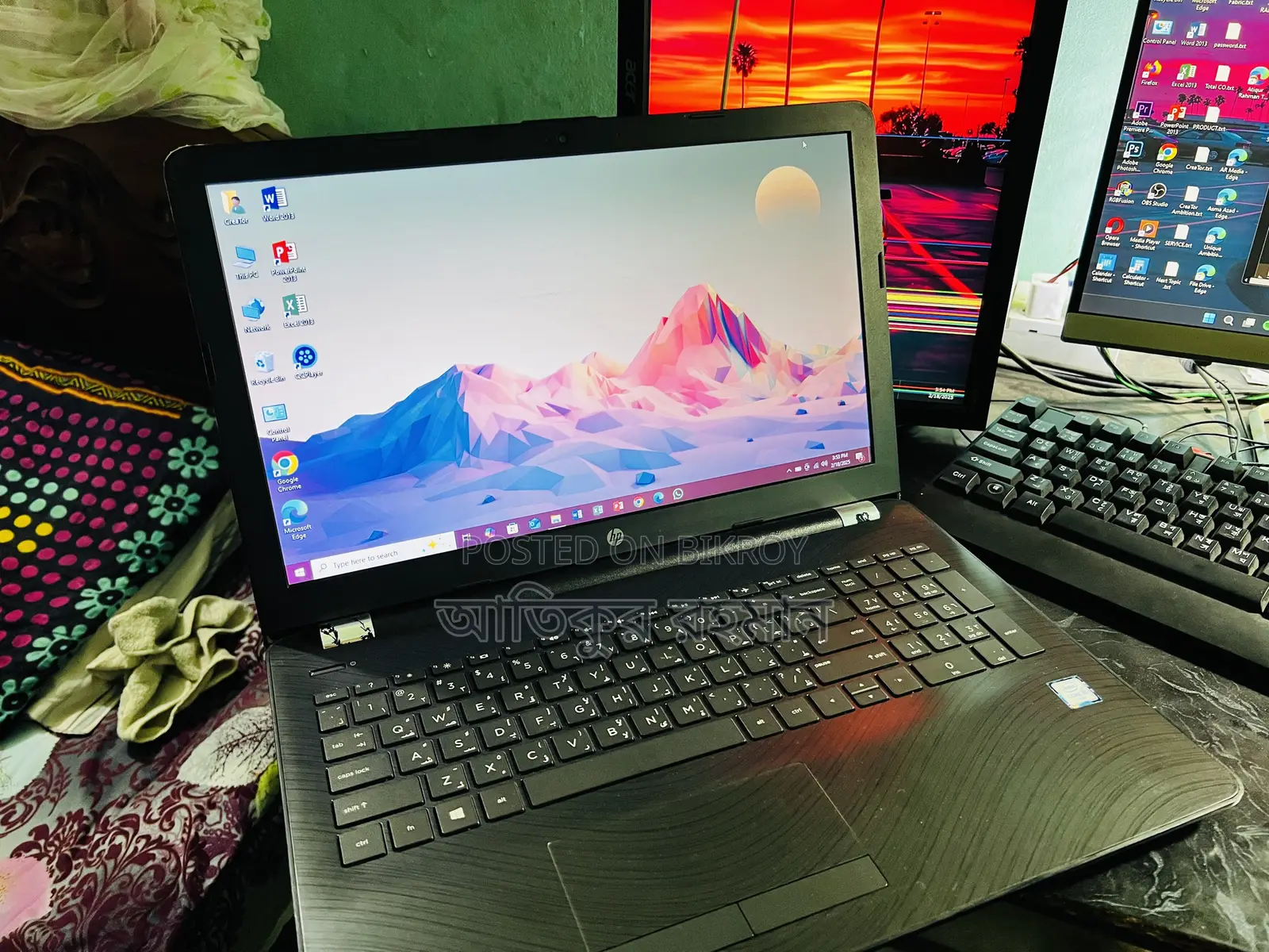 ল্যাপটপ HP 15 8GB Intel Core I3 HDD 512GB