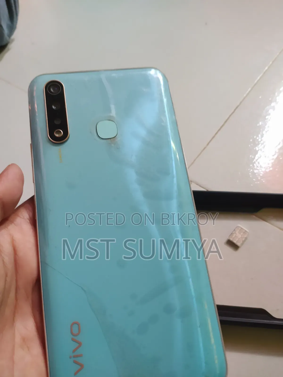 Vivo Y19 128 GB Blue