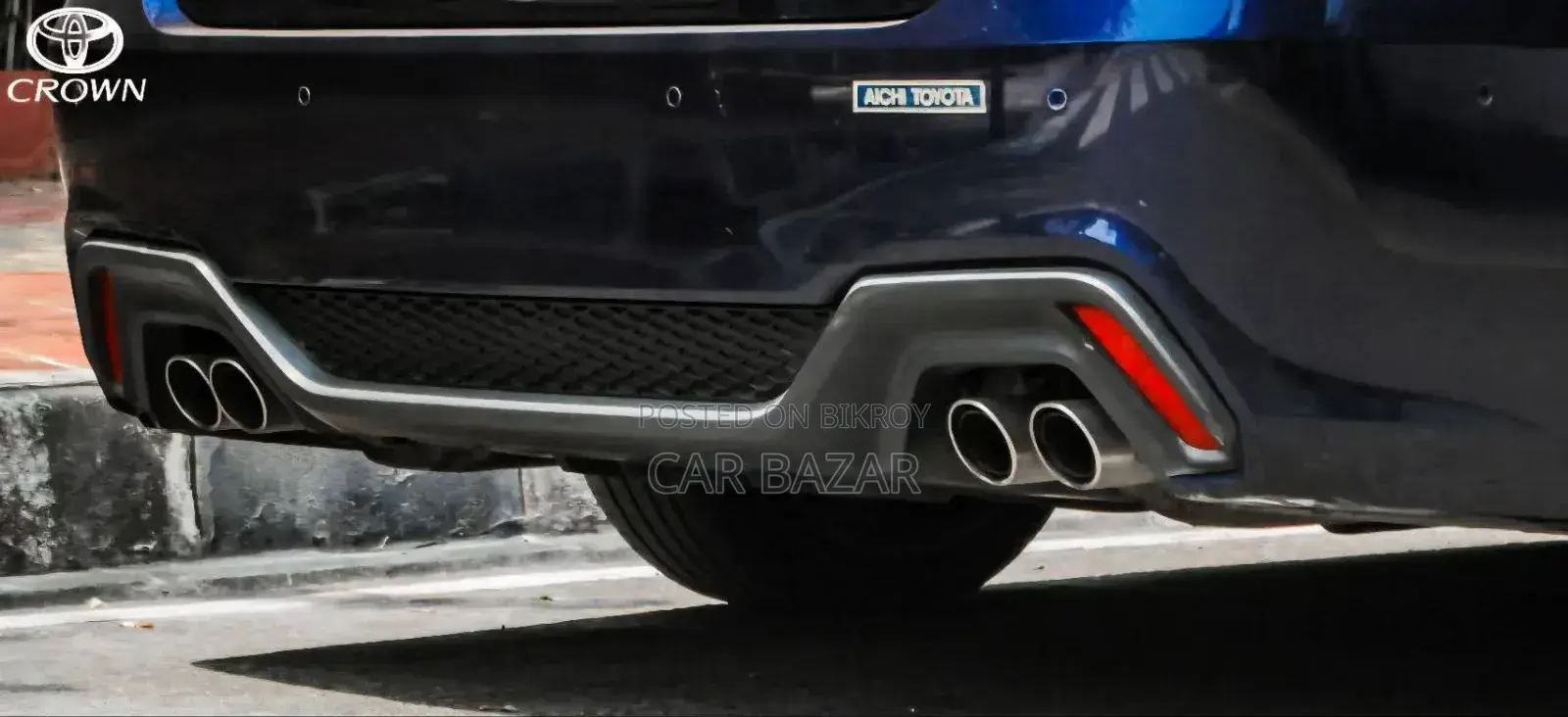 Toyota Crown 2018 ব্লু