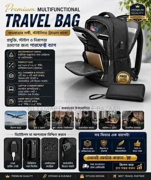 Premium Quality Multifunctional Travel Bag