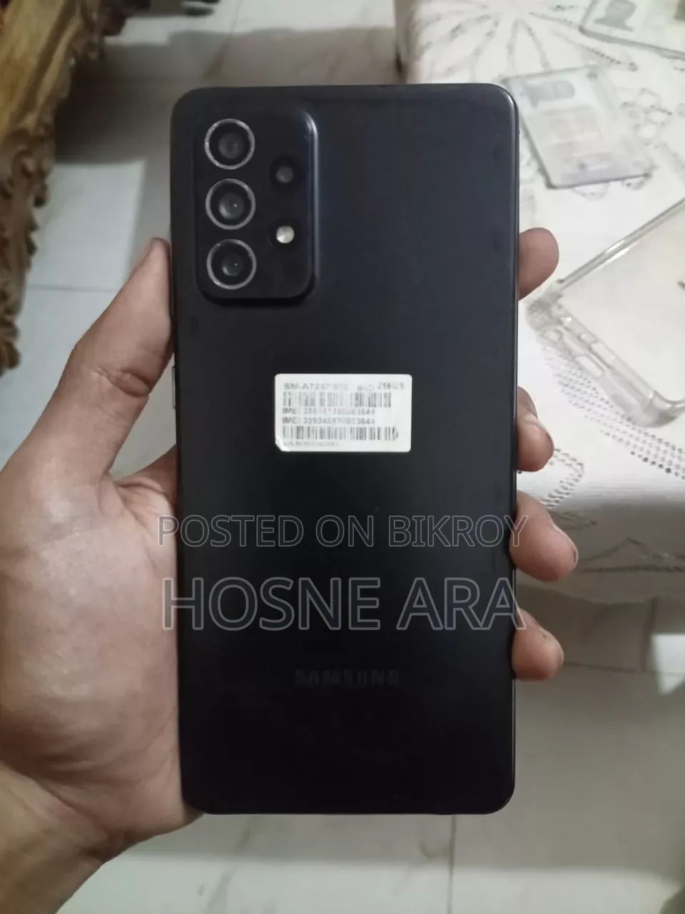 Samsung Galaxy A72 5G 128 GB Black