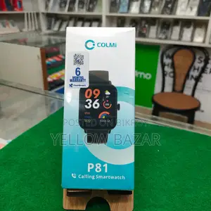 Colmi P81 Bluetooth Calling Silver Smart Watch