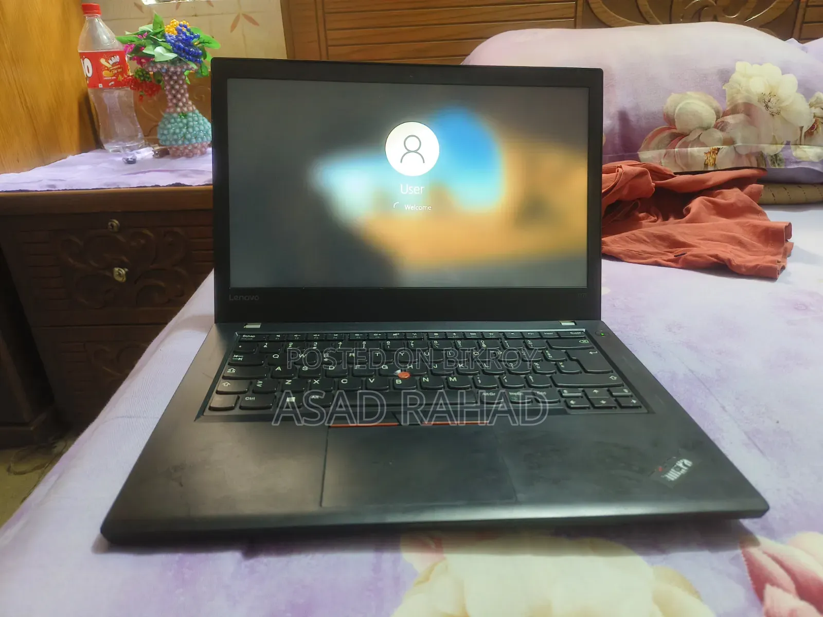 Laptop Lenovo ThinkPad T470s 8GB Intel Core I5 SSD 256GB