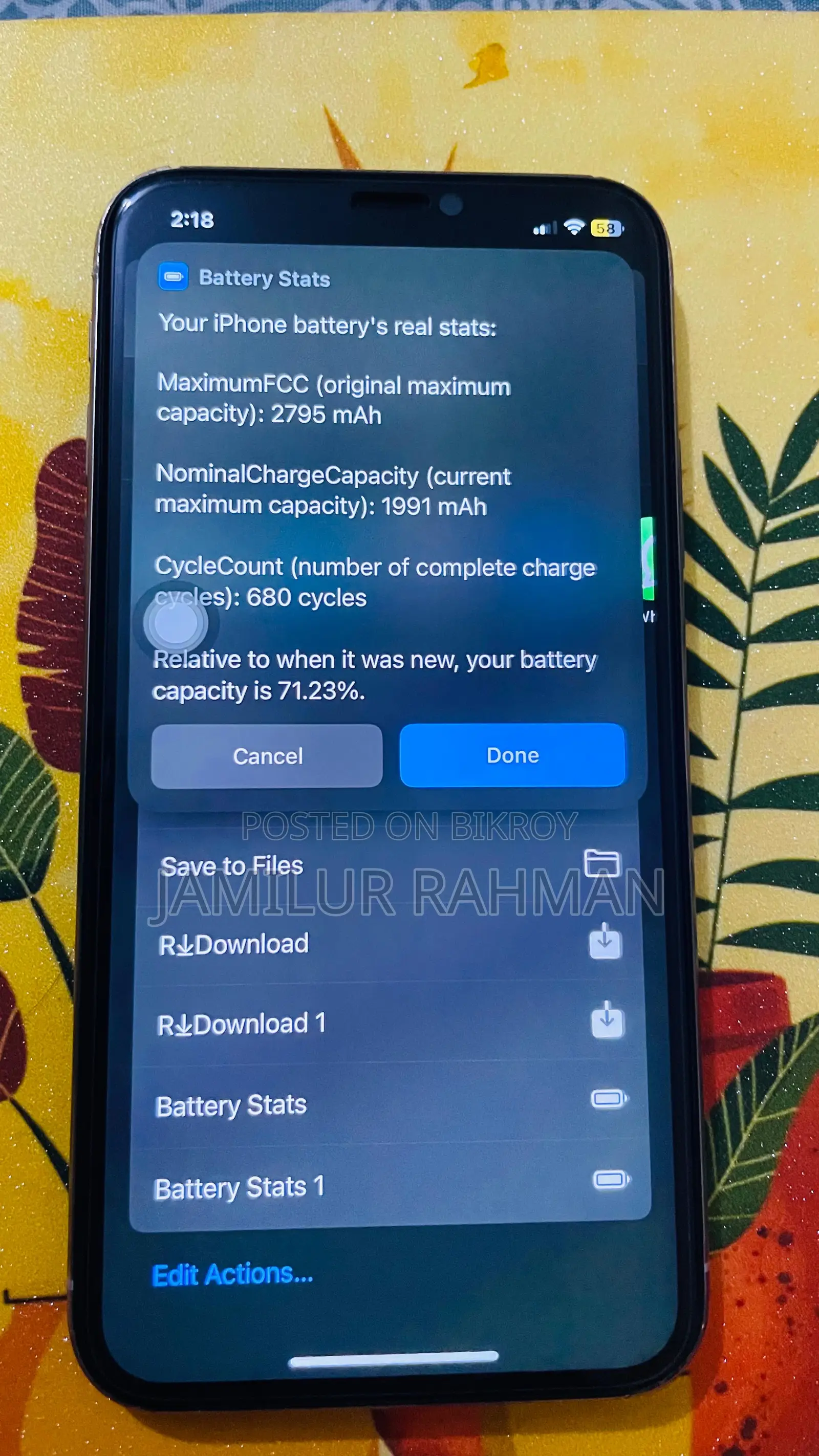 Apple iPhone X 64 GB White
