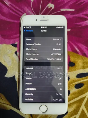 Apple iPhone 6s 64 GB Rose Gold