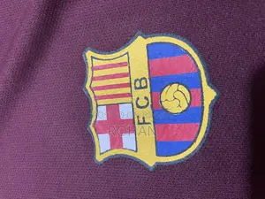 Barca Fan Kit Premium Logo Silicon Used