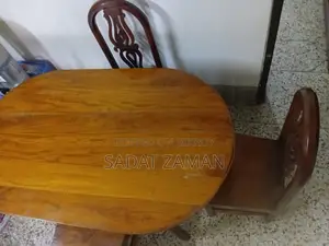4 Chair Dining Table (Jackfruit Wood)