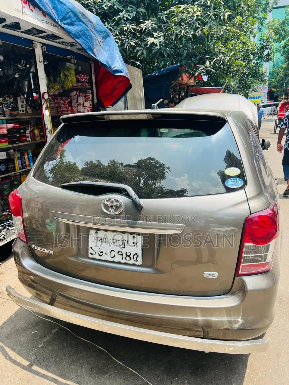 Toyota Corolla Fielder 2011 Gray