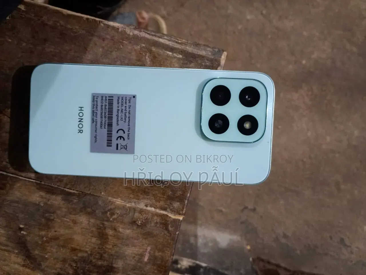 New Honor X6C 128 GB Blue