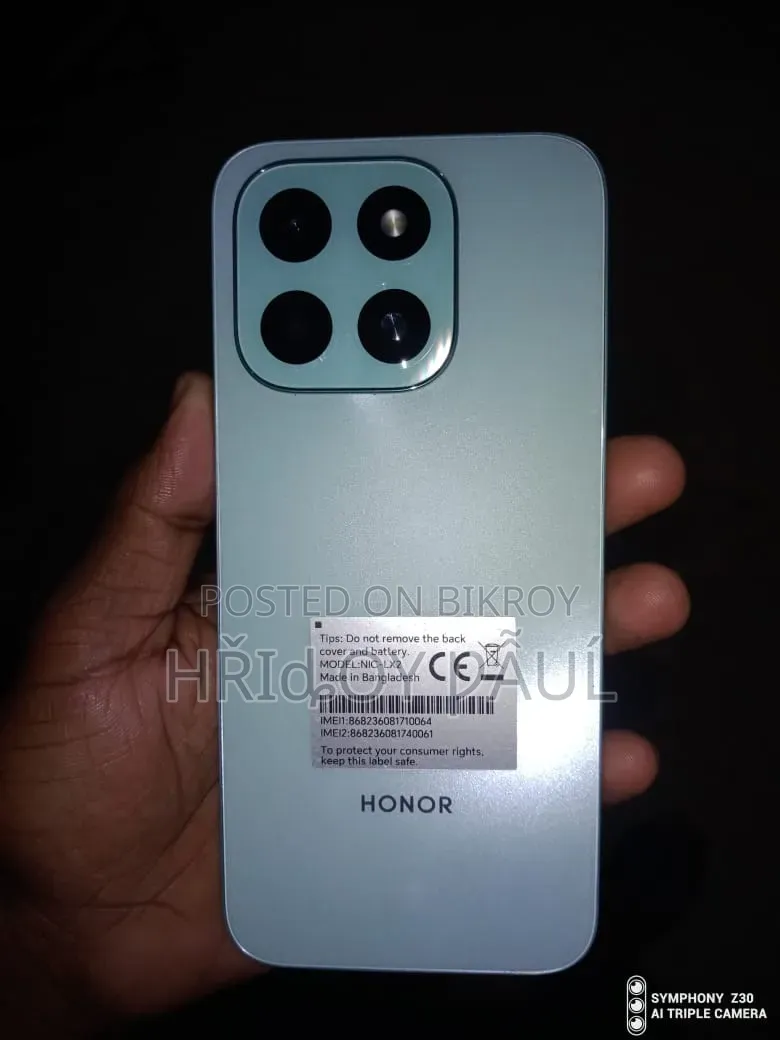 New Honor X6C 128 GB Blue