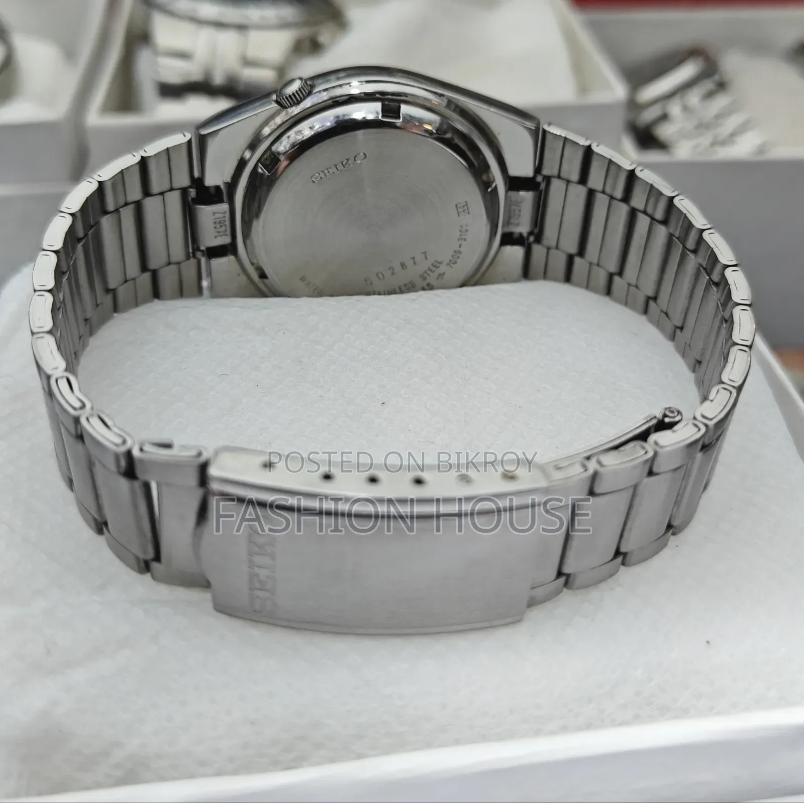 Seiko 5 Automatic Mechanical Japan Made Men's Watch – Black Dial