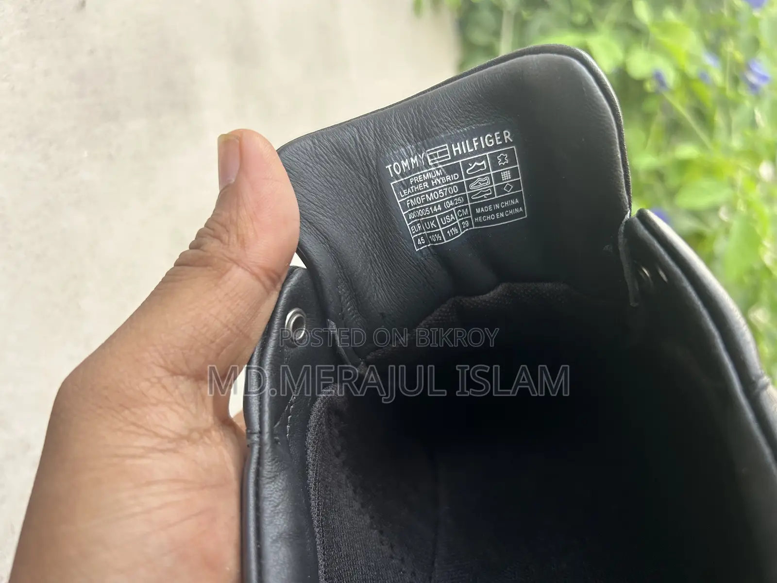 Original Premium Leather Tommy Hilfiger Shoes