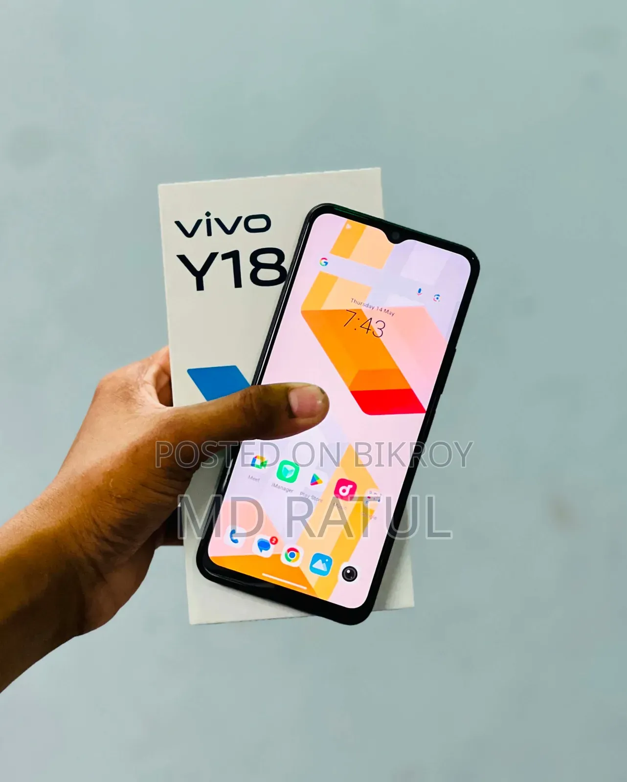 Vivo Y18 128 GB Purple