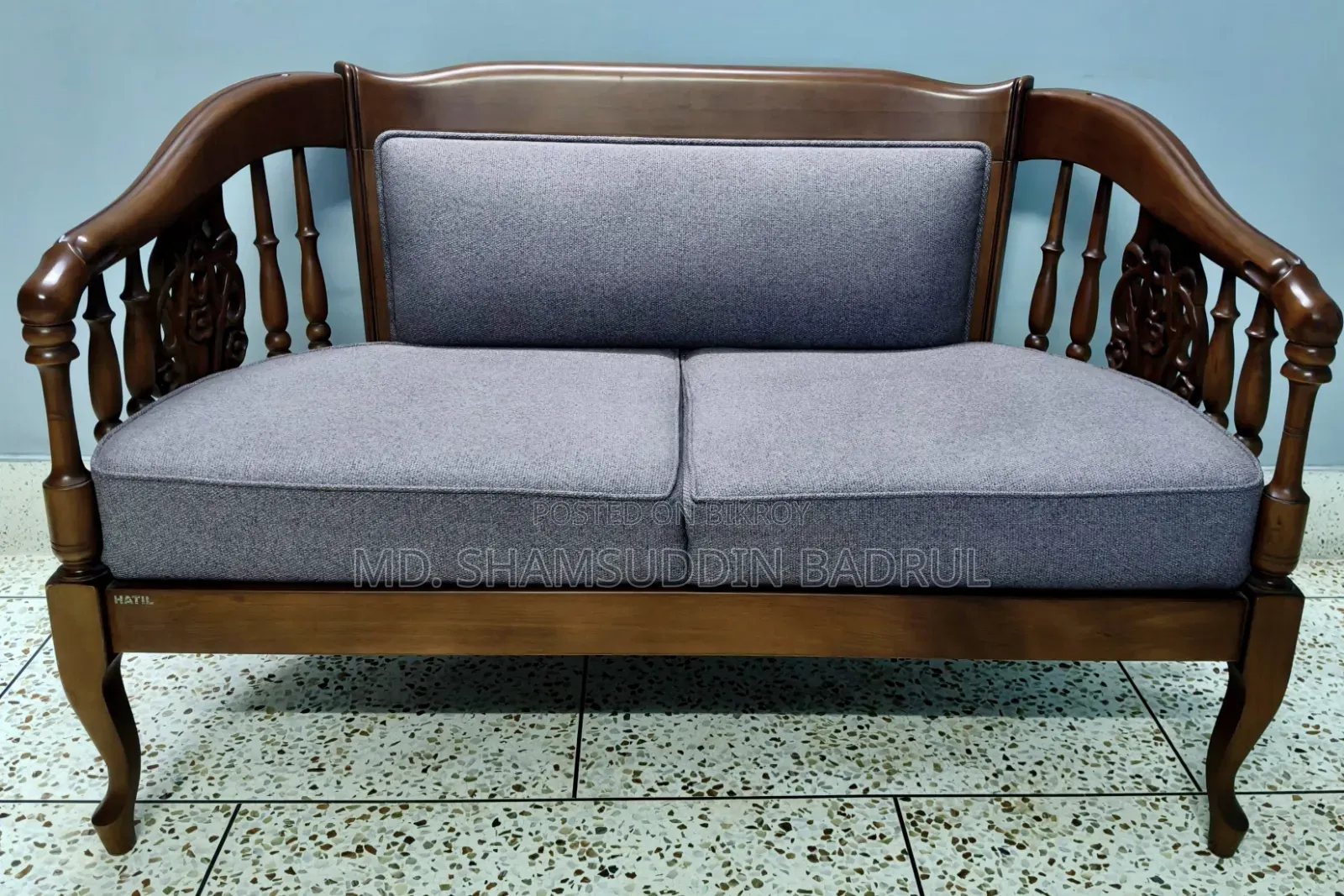 Hatil Wood Sofa