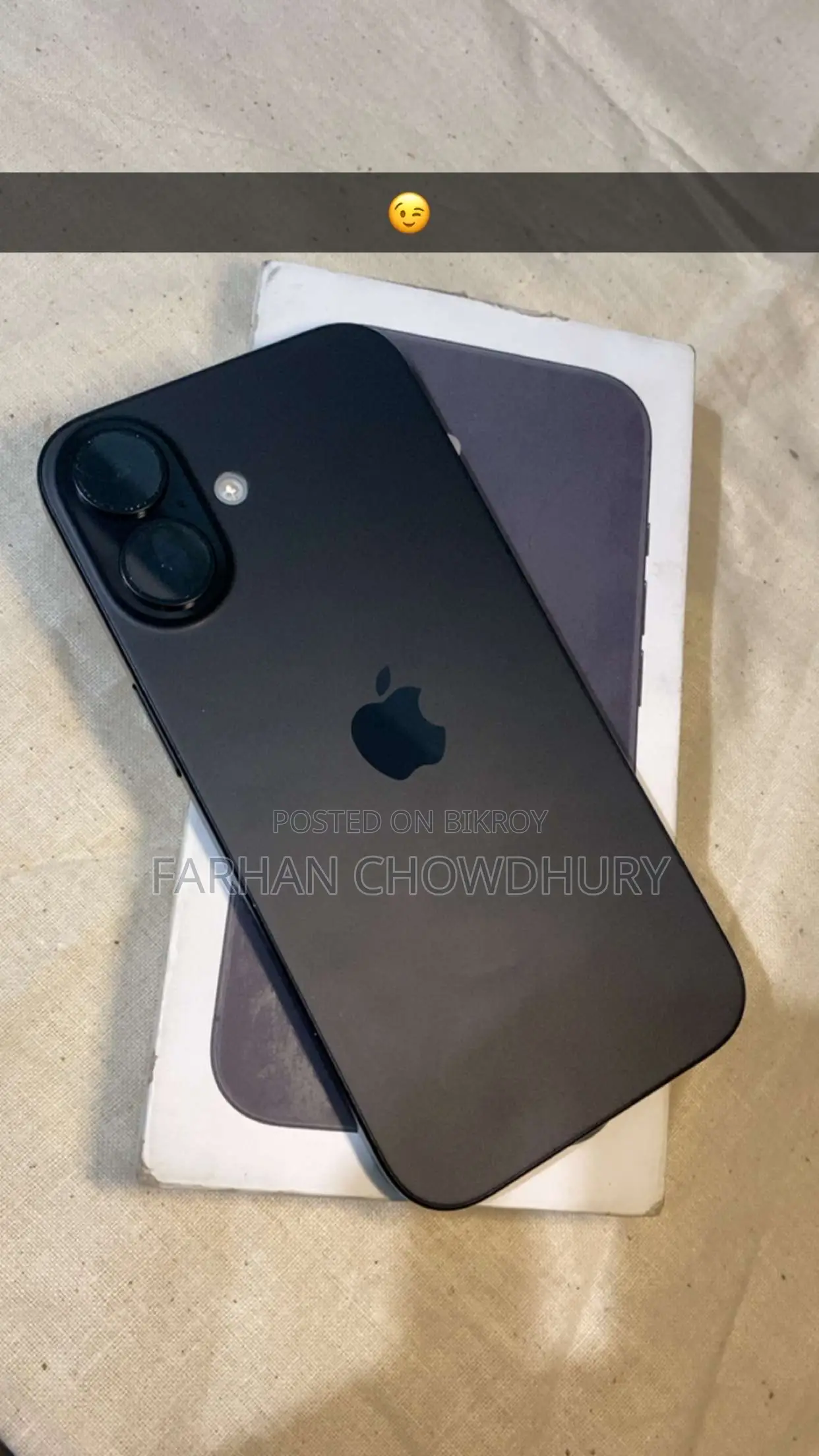 Apple iPhone 16 128 GB Black