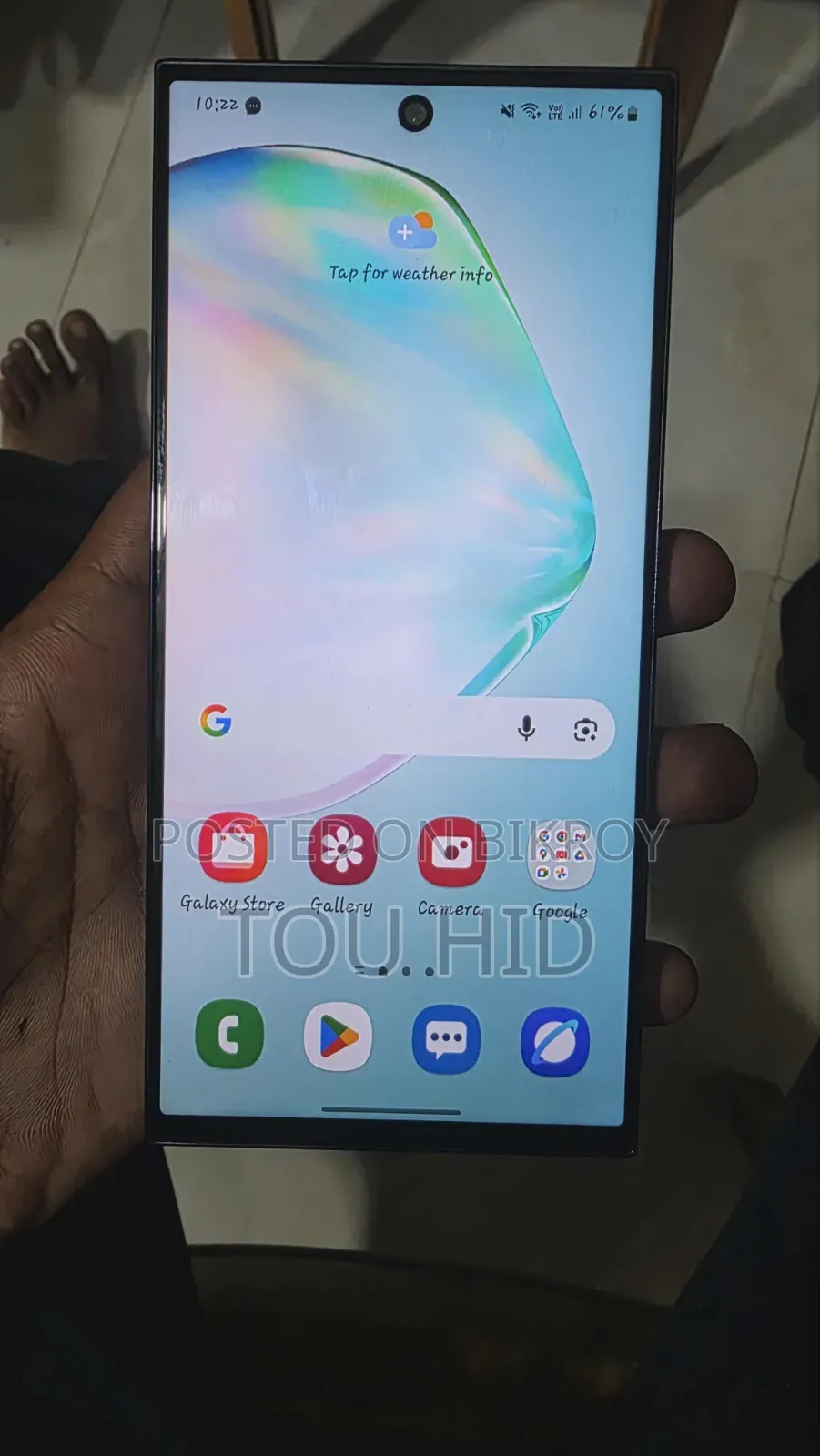 Samsung Galaxy Note 10 Plus 5G 256 GB Blue