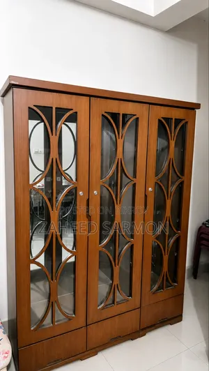 Premium Wooden Glass Showcase/Almari by Vegas for Sale