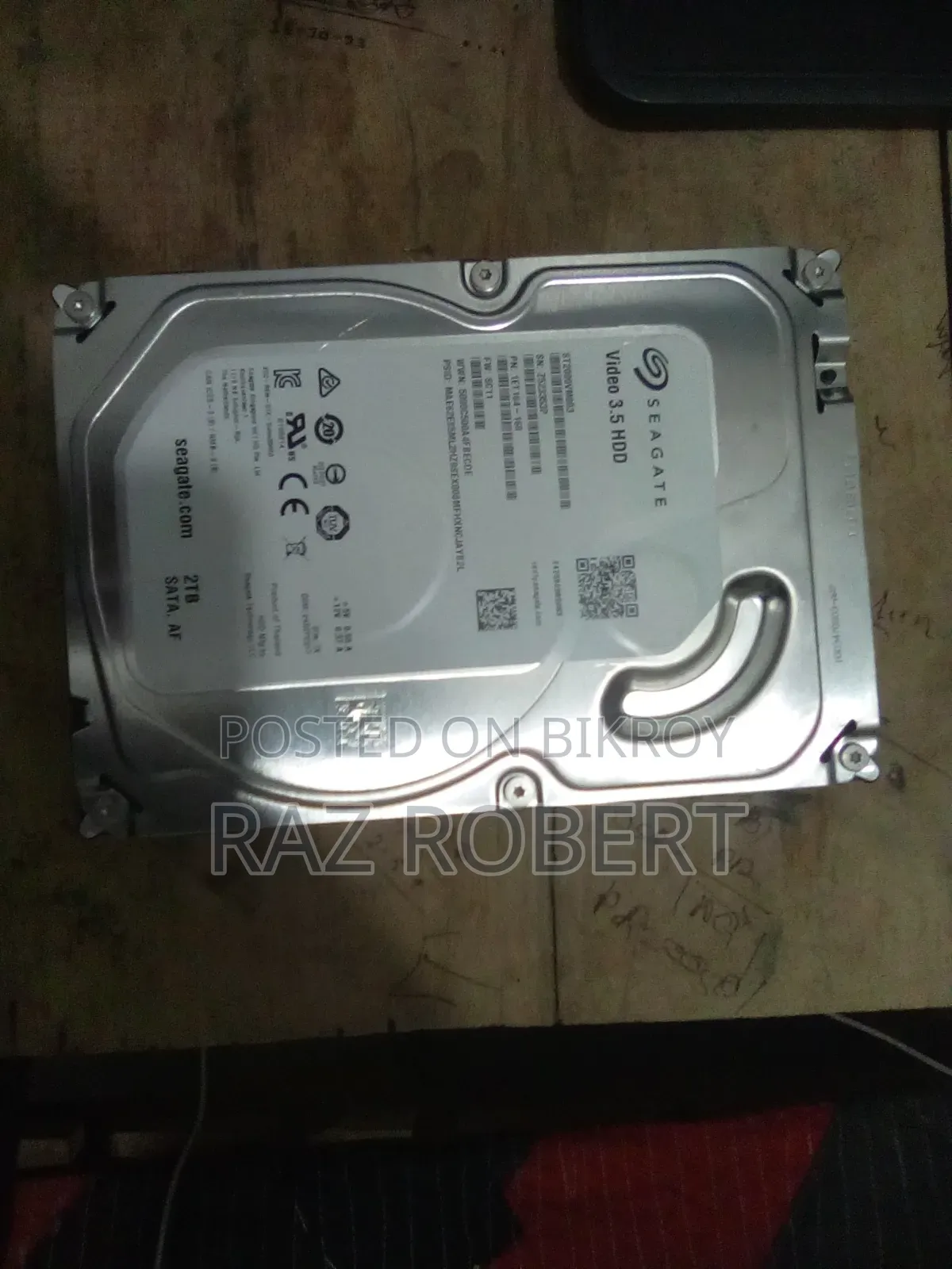 Segate 2tb HDD 7. R 3.5" 6gb/S Sata Disk Drive